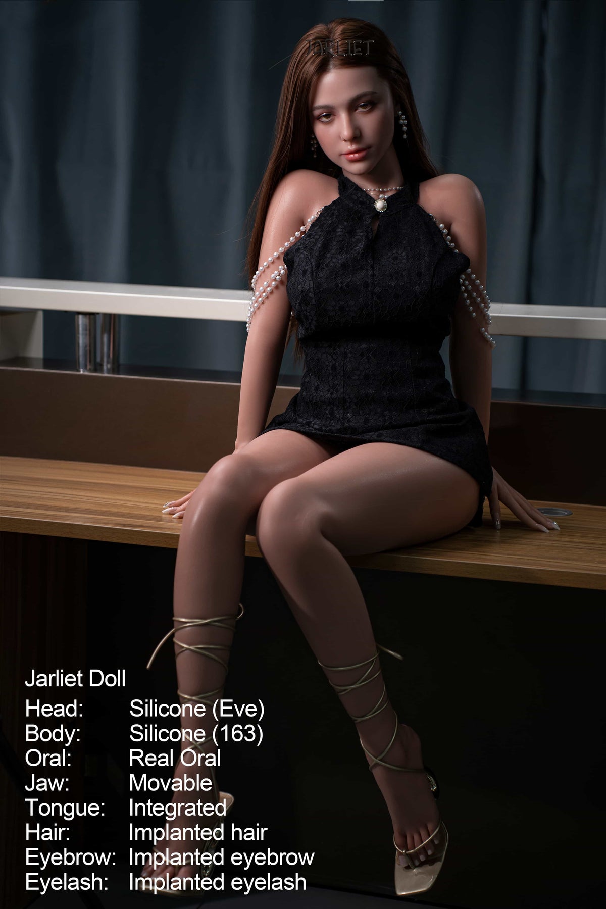 Κούκλα σεξ παραμονής (Jarliet Σιλικόνη D-Cup 163 cm)