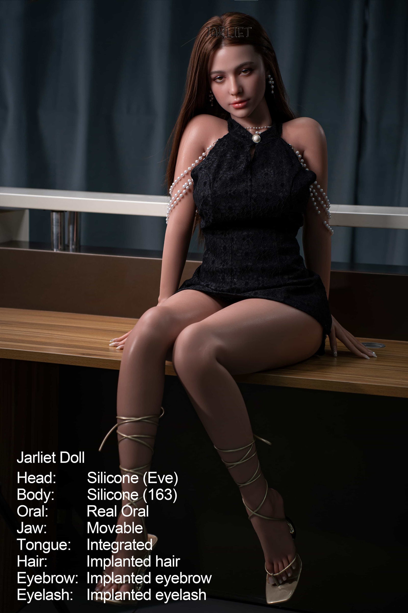 Κούκλα σεξ παραμονής (Jarliet Σιλικόνη D-Cup 163 cm)
