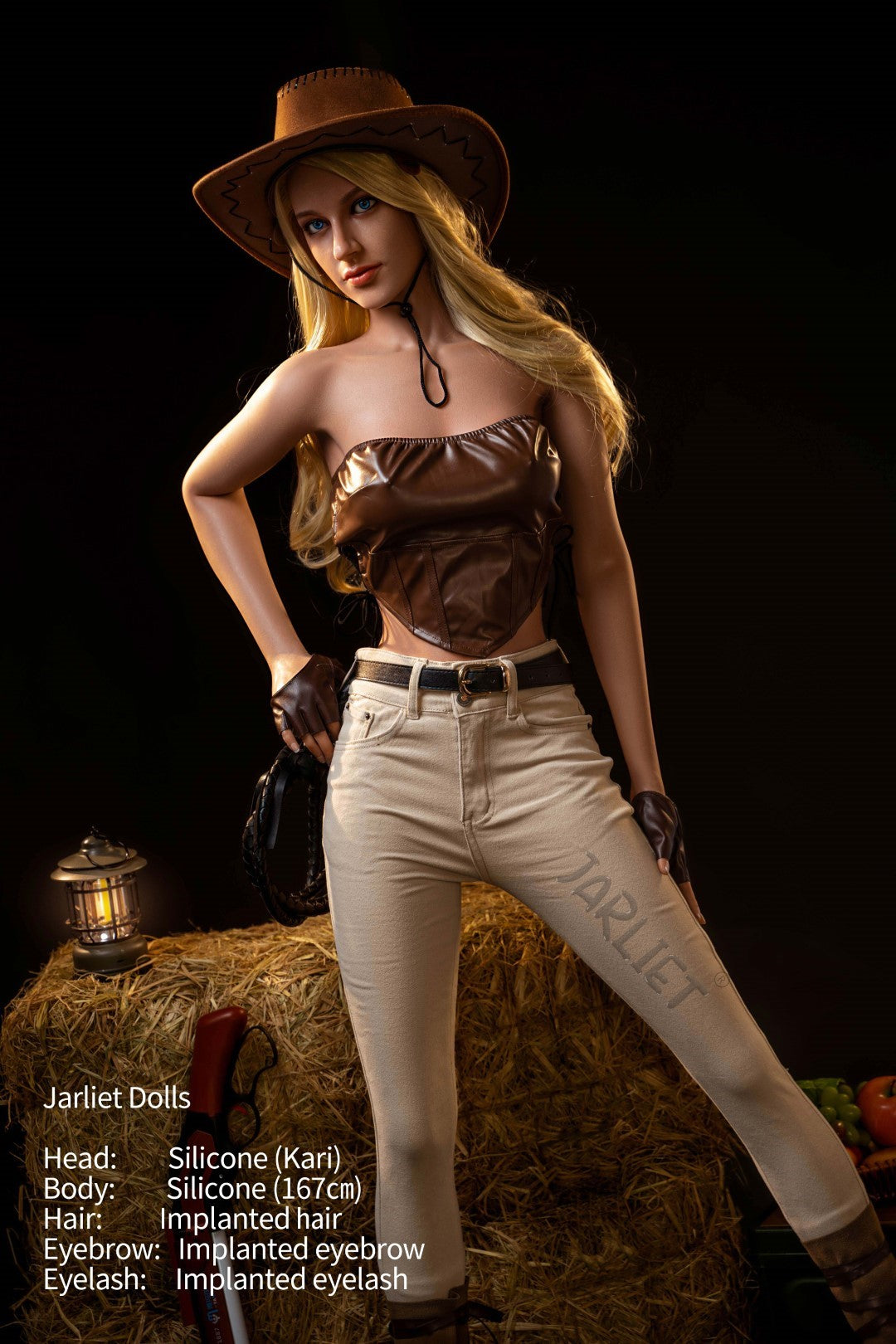 Κάρι σεξ κούκλα (Jarliet Σιλικόνη B-Cup 167 cm)