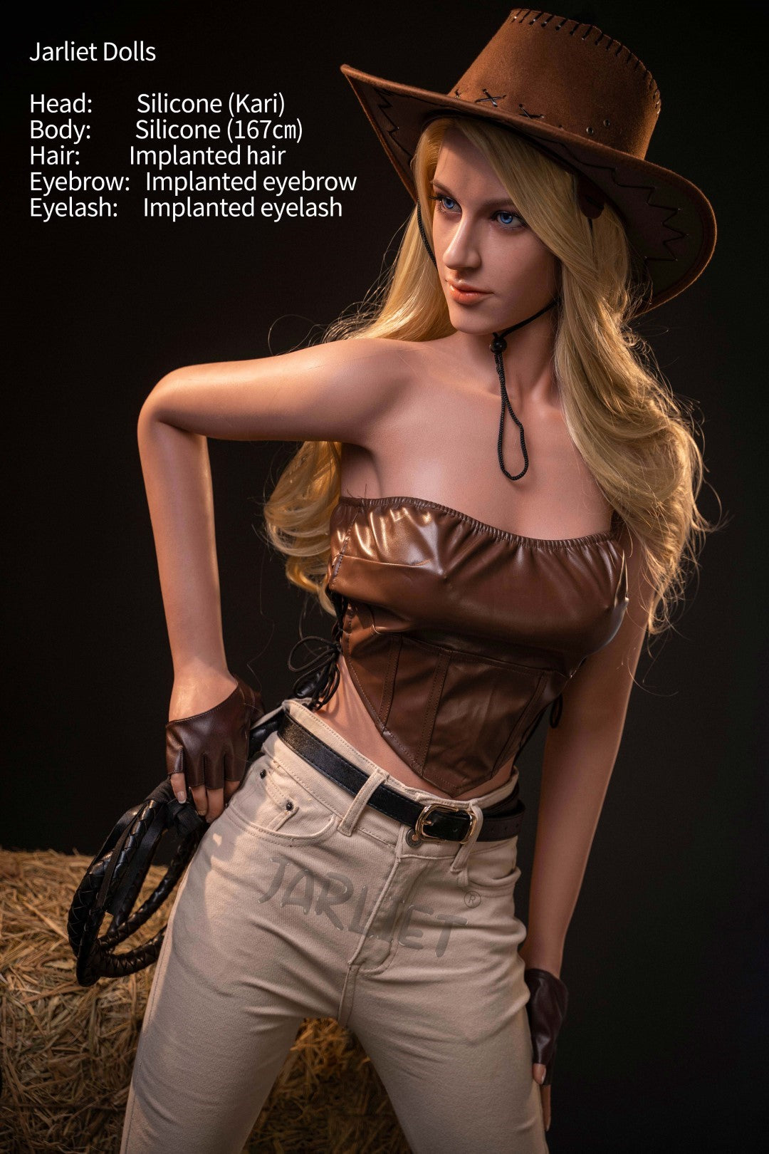 Κάρι σεξ κούκλα (Jarliet Σιλικόνη B-Cup 167 cm)