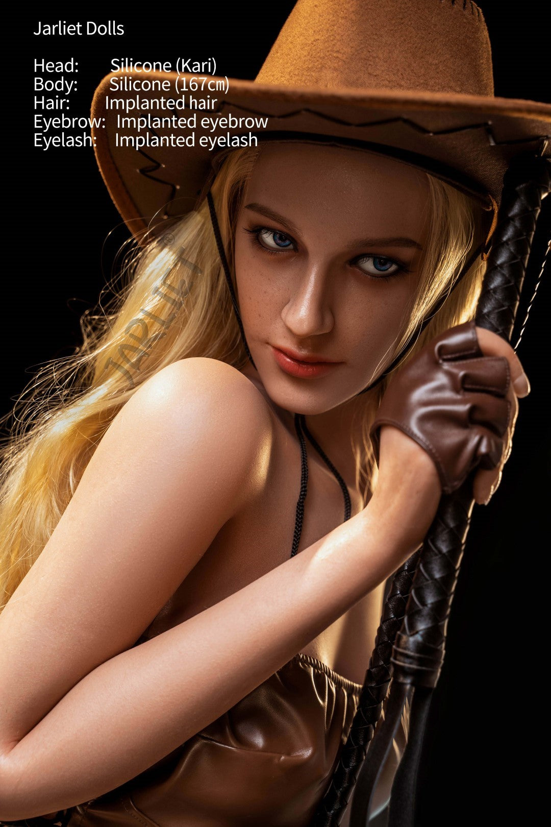 Κάρι σεξ κούκλα (Jarliet Σιλικόνη B-Cup 167 cm)