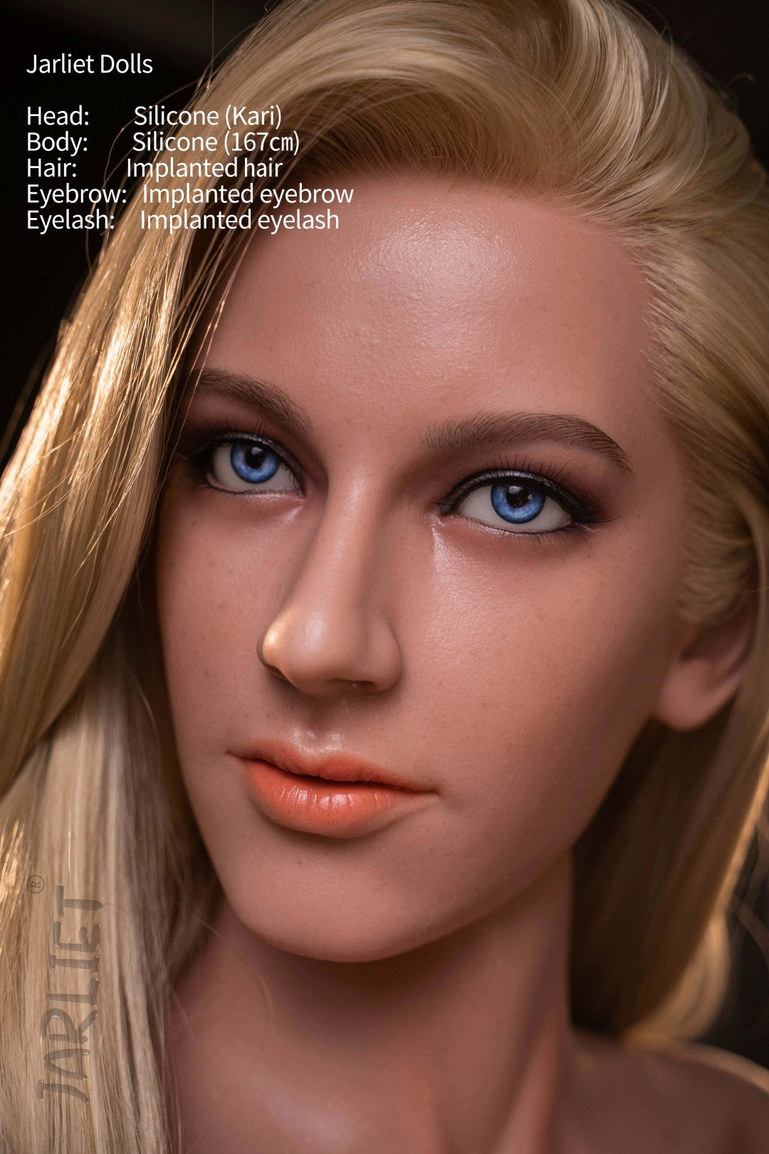 Κάρι σεξ κούκλα (Jarliet Σιλικόνη B-Cup 167 cm)