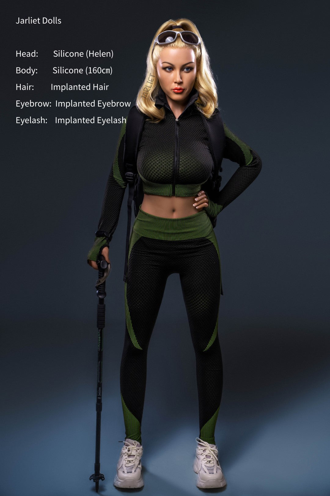 κούκλα σεξ Helena (Jarliet Σιλικόνη C-Cup 160cm)