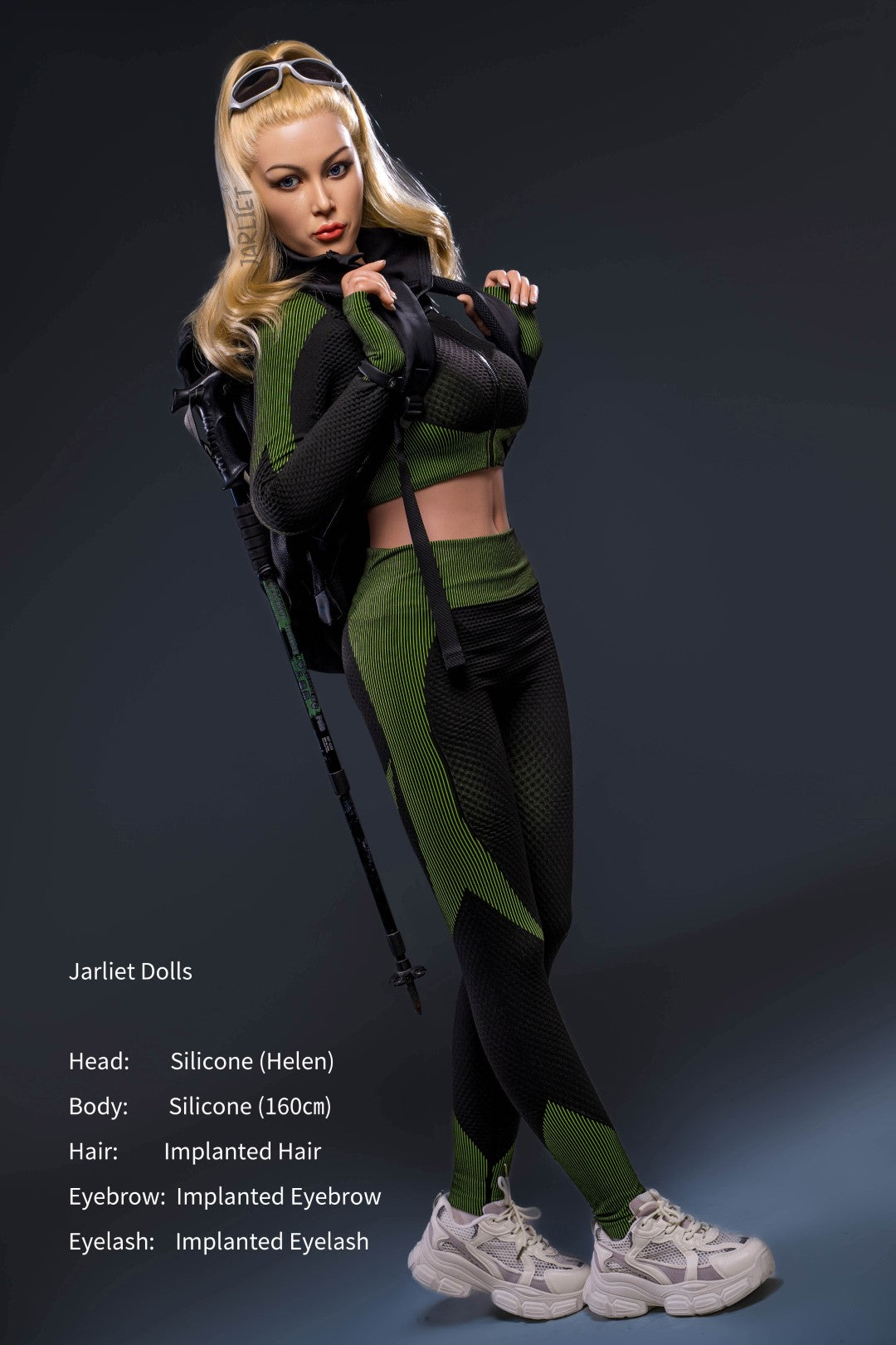 κούκλα σεξ Helena (Jarliet Σιλικόνη C-Cup 160cm)