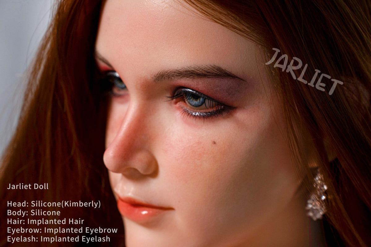Κίμπερλι σεξ κούκλα (Jarliet Σιλικόνη E-Cup 148 cm)