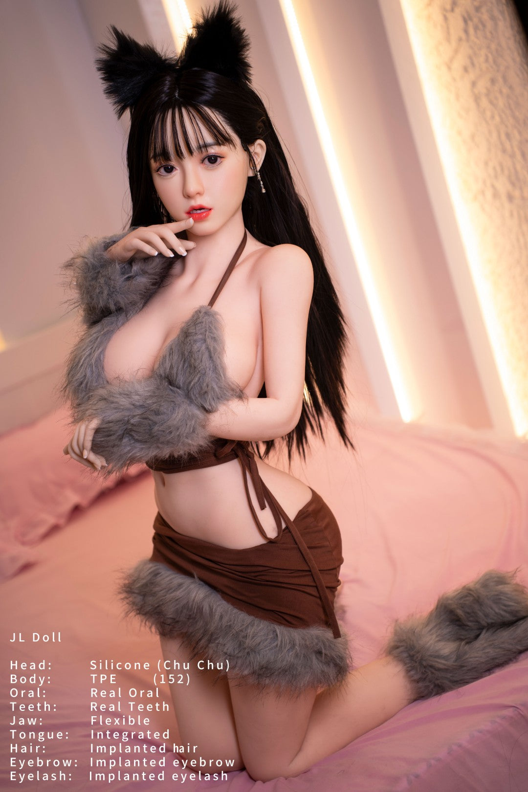 Chu Sex Doll (Jarliet 152cm D-Kupa TPE+σιλικόνη)