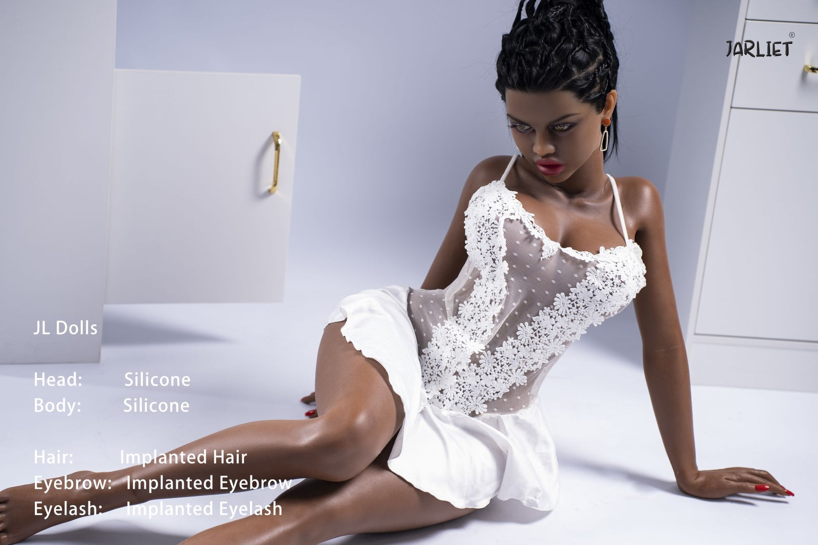Καλύτερη σεξ κούκλα (Jarliet Σιλικόνη E-Cup 148 cm)