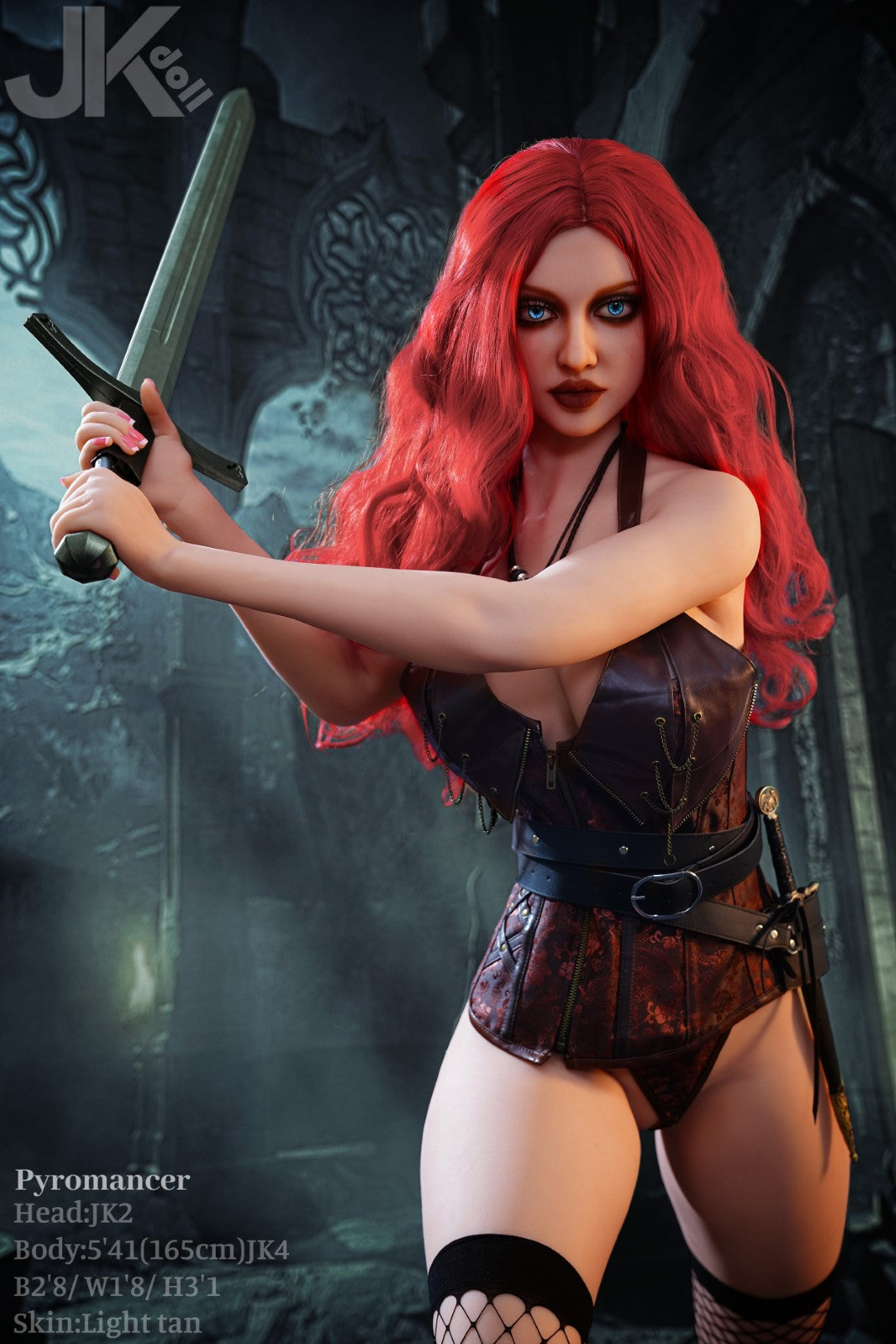 Pyromancer Sex Doll (JK-Doll 165cm D-Cup JK2 TPE)