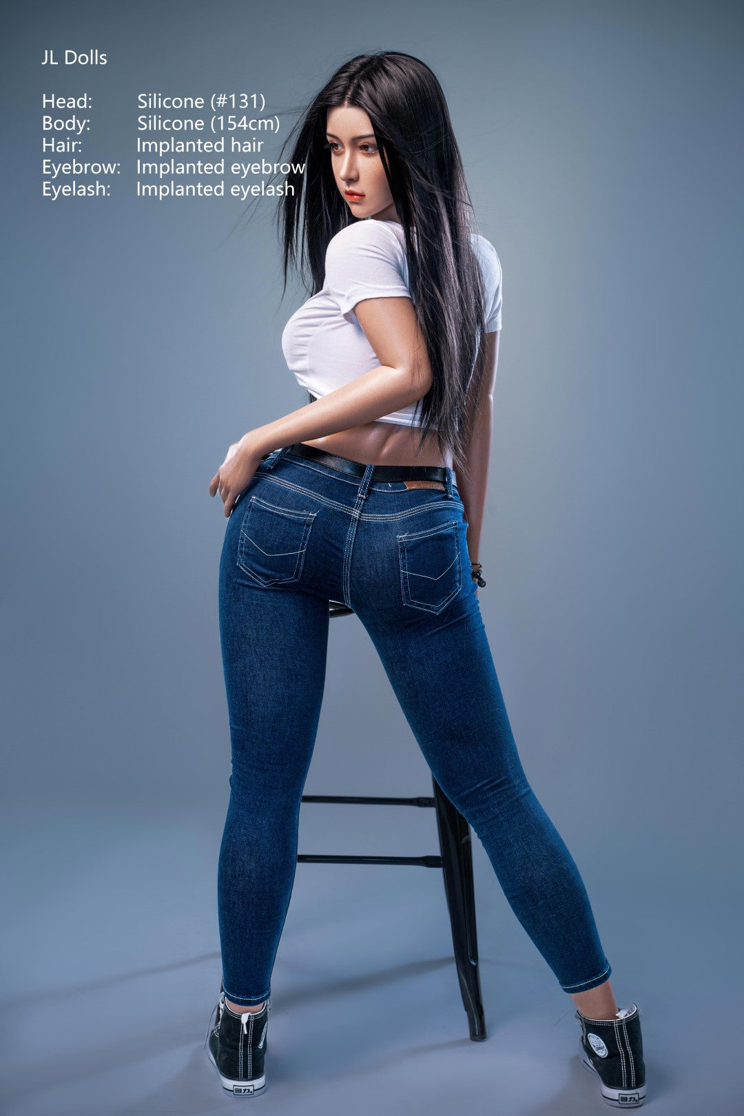 Ρόζι σεξ κούκλα (Jarliet Σιλικόνη C-Cup 154 ​​cm)