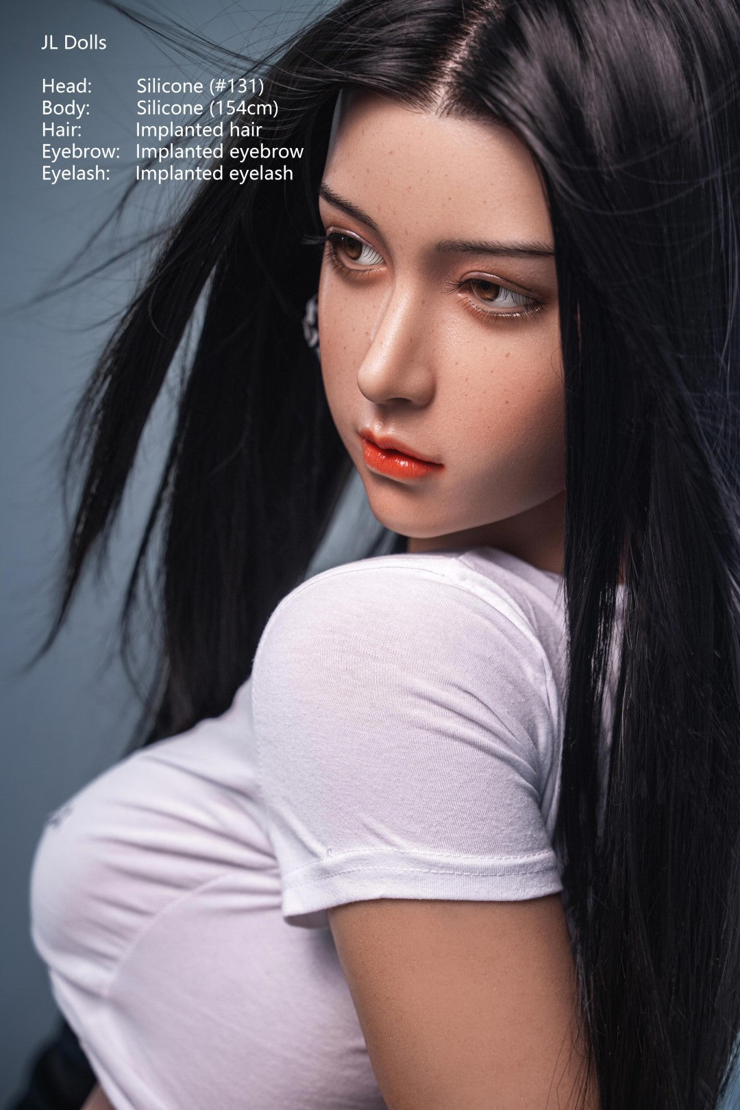 Ρόζι σεξ κούκλα (Jarliet Σιλικόνη C-Cup 154 ​​cm)