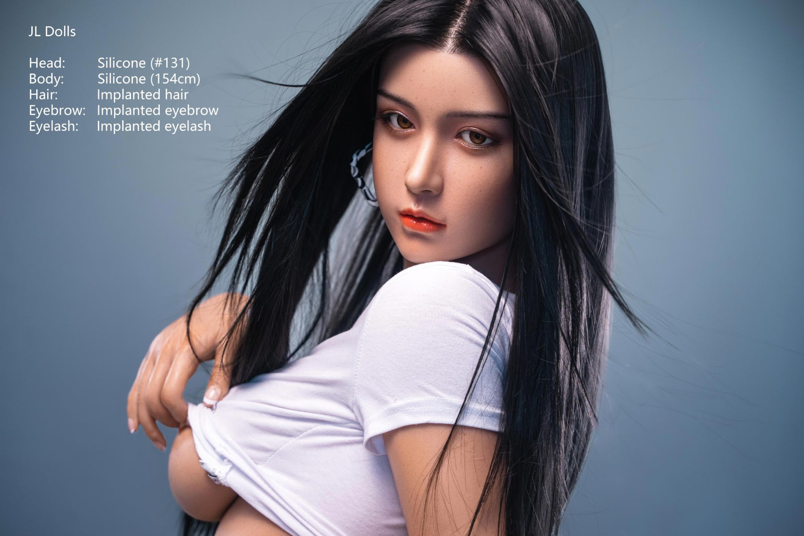 Ρόζι σεξ κούκλα (Jarliet Σιλικόνη C-Cup 154 ​​cm)