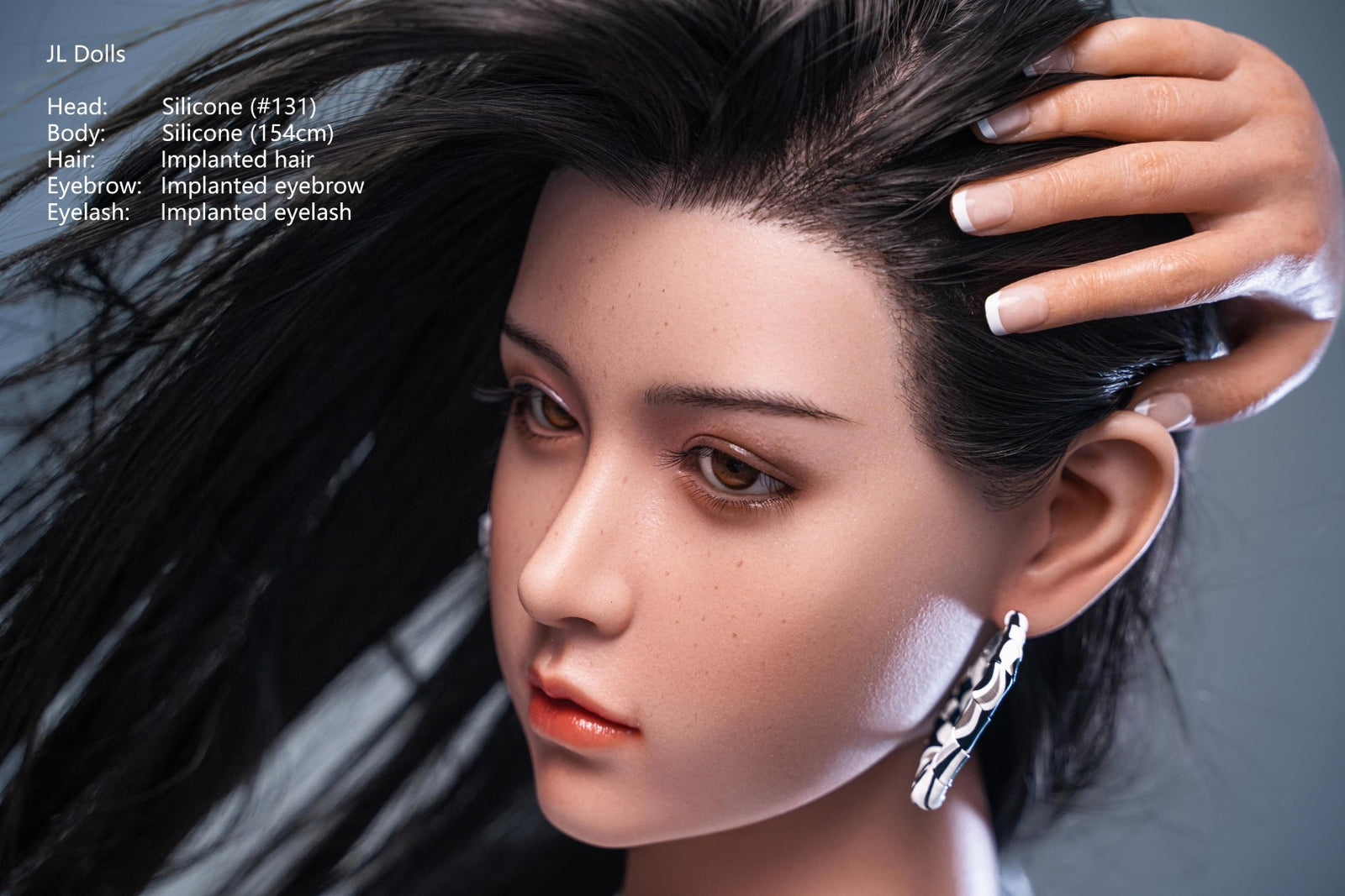 Ρόζι σεξ κούκλα (Jarliet Σιλικόνη C-Cup 154 ​​cm)