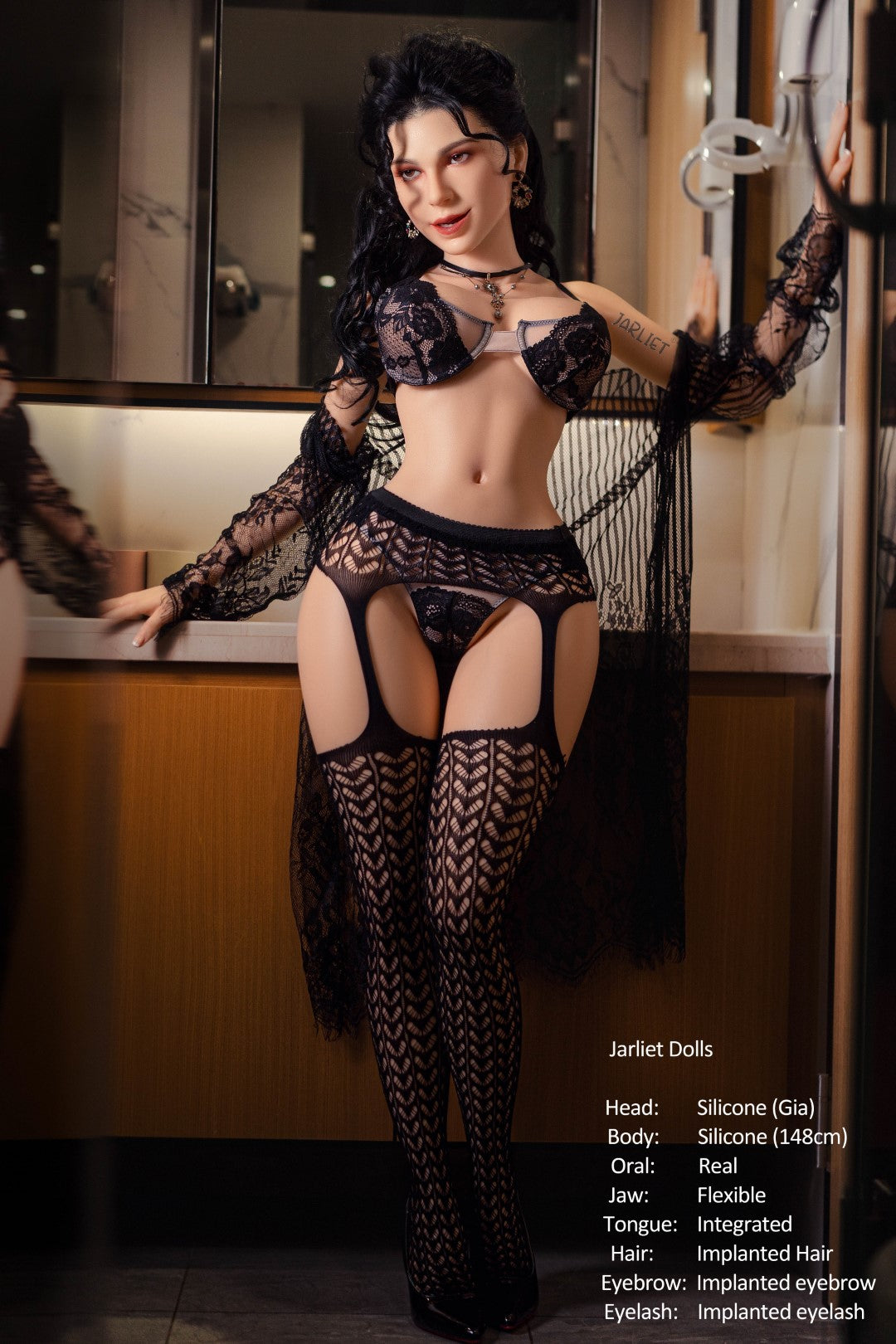 κούκλα σεξ Gia (Jarliet Σιλικόνη E-Cup 148 cm)
