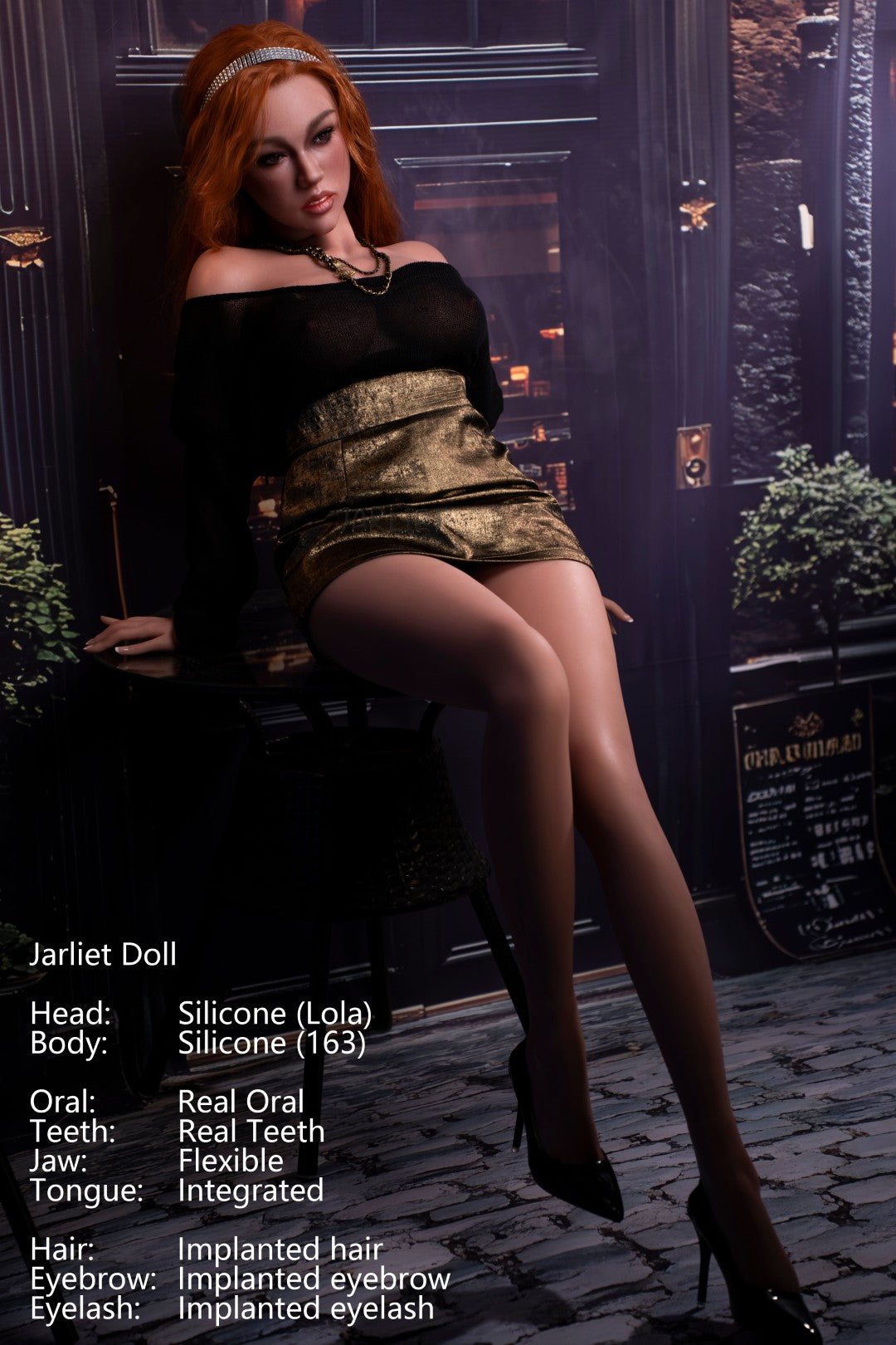 Lola Sex Doll (Jarliet Σιλικόνη D-Cup 163 cm)