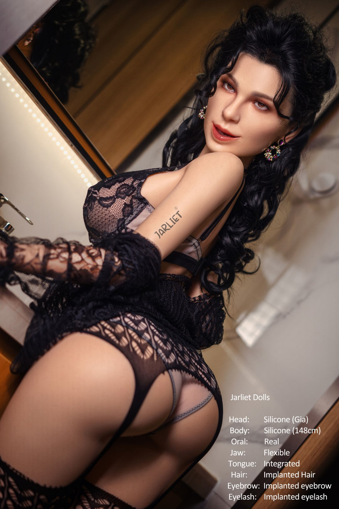 κούκλα σεξ Gia (Jarliet Σιλικόνη E-Cup 148 cm)