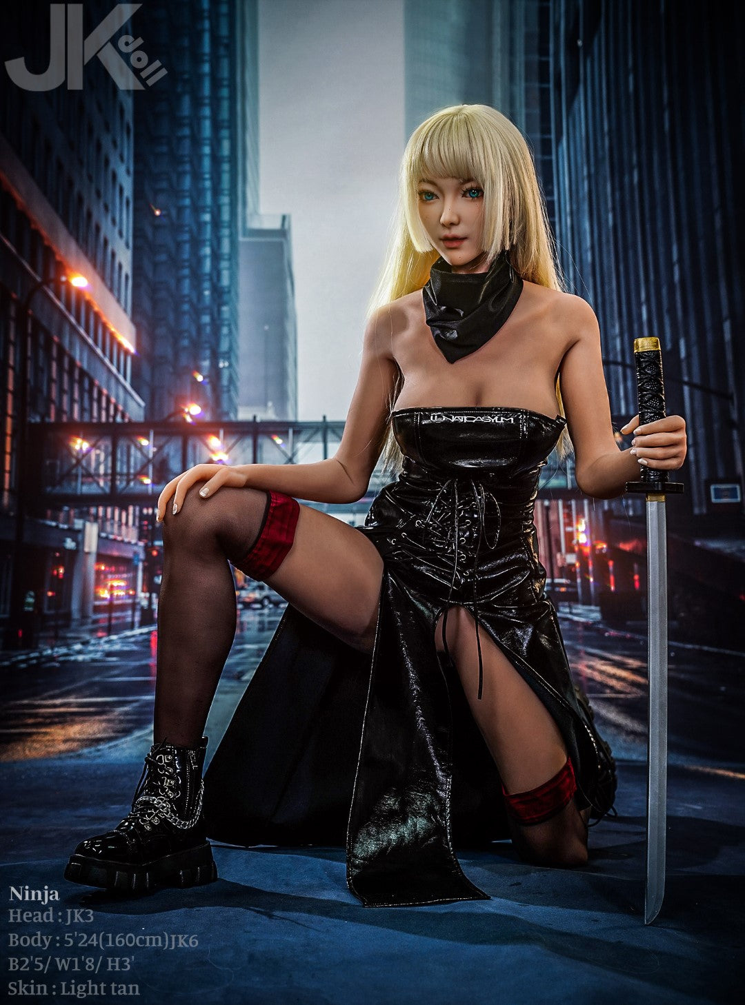 Νίντζα ​​σεξ κούκλα (JK-Doll 160 cm D-Cup JK3 TPE)