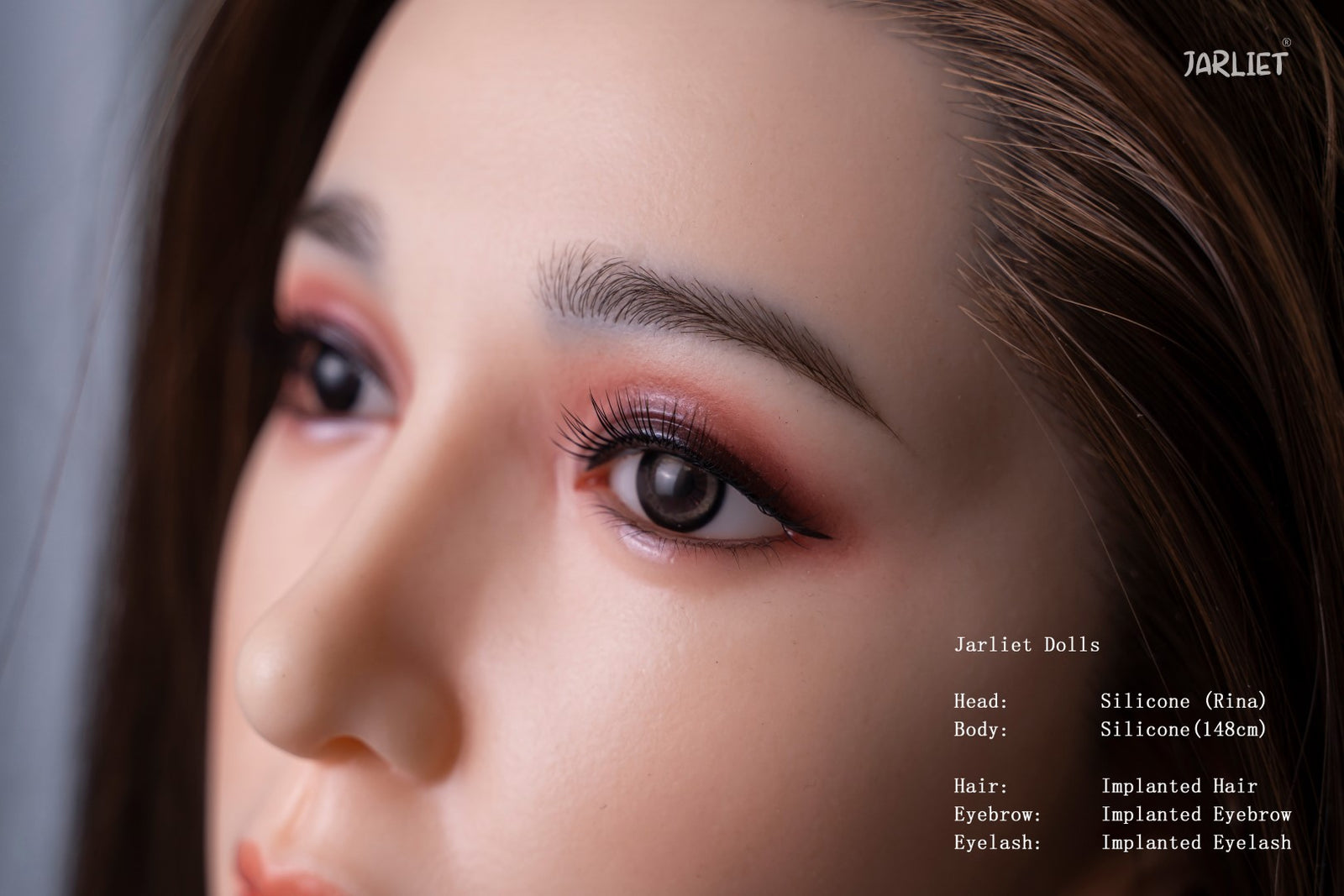 Ρίνα σεξ κούκλα (Jarliet Σιλικόνη E-Cup 148 cm)