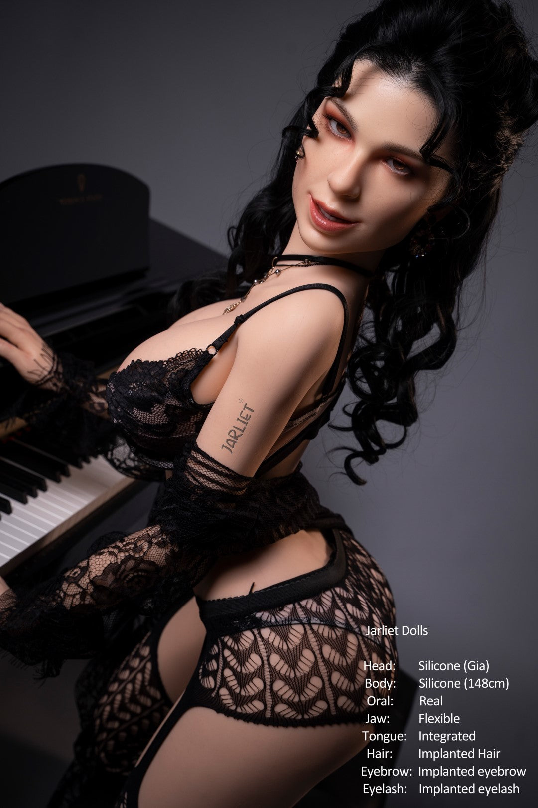 κούκλα σεξ Gia (Jarliet Σιλικόνη E-Cup 148 cm)