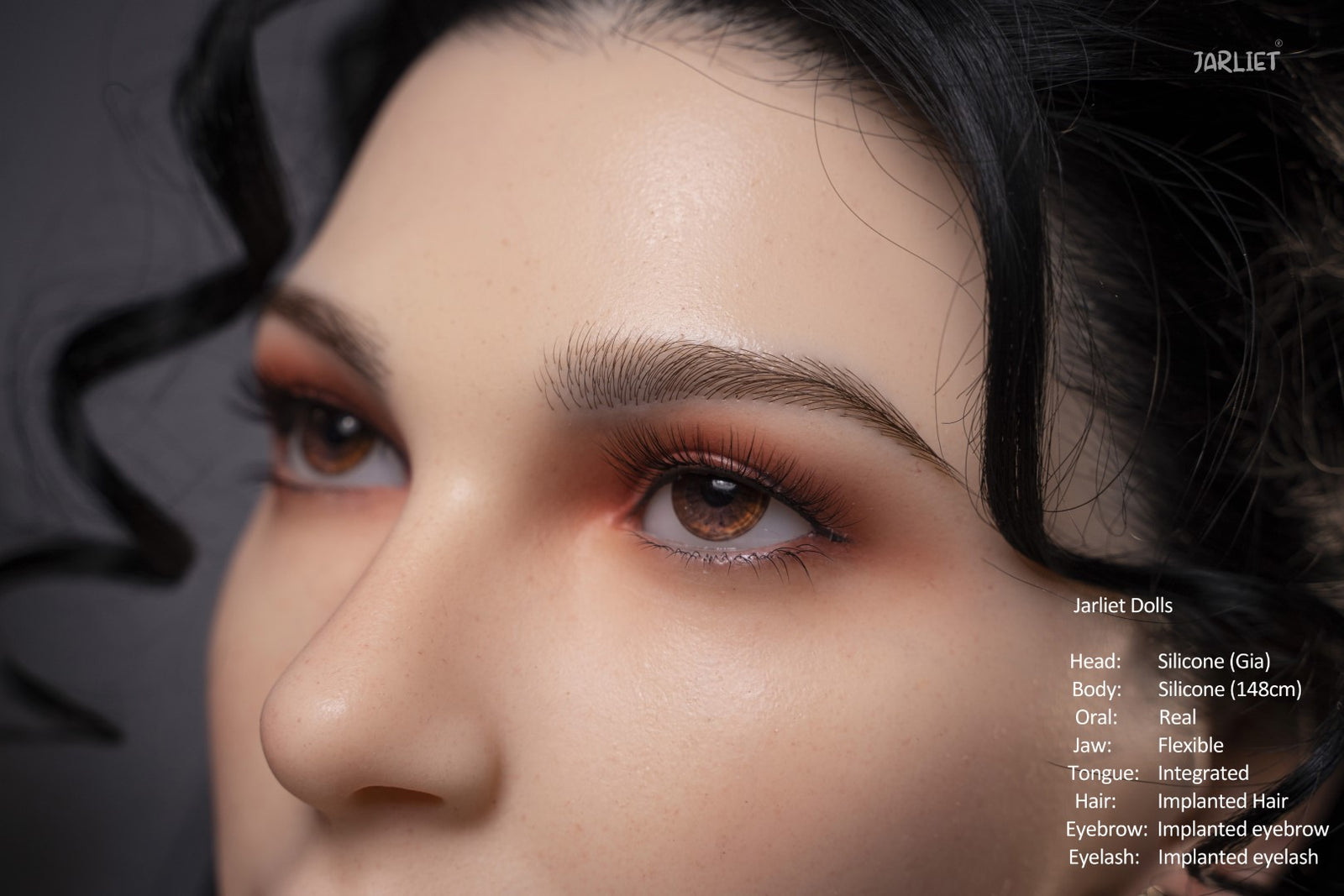 κούκλα σεξ Gia (Jarliet Σιλικόνη E-Cup 148 cm)