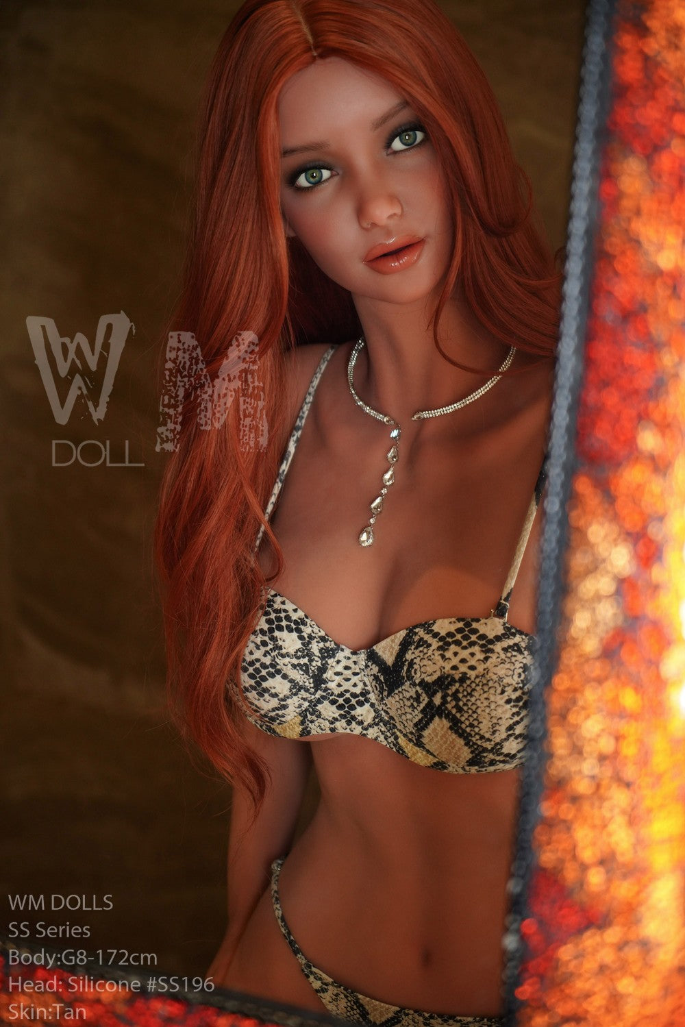 Rebecka Sex Doll (WM-Doll 172cm D-Kupa #SS196 TPE+σιλικόνη)
