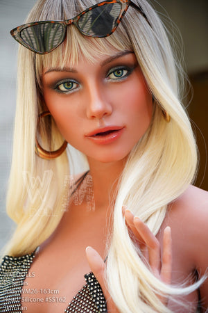 Angela Sex Doll (WM-Doll 163cm D-Kupa #SS162 TPE+σιλικόνη)