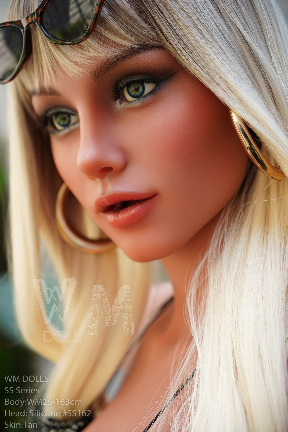 Angela Sex Doll (WM-Doll 163cm D-Kupa #SS162 TPE+σιλικόνη)