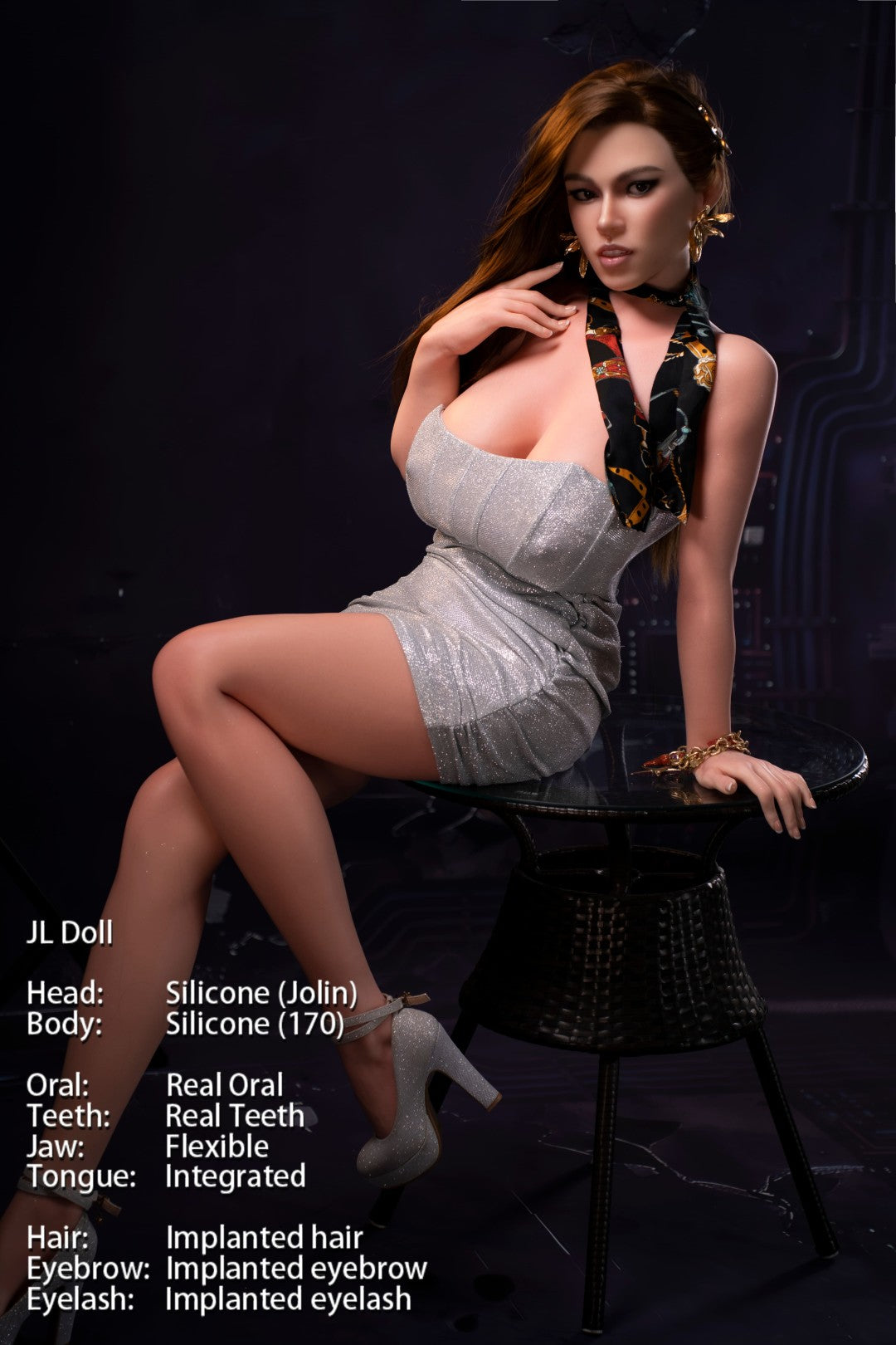 Joline Sexdocka (Jarliet 170cm G-Kupa Silikon)