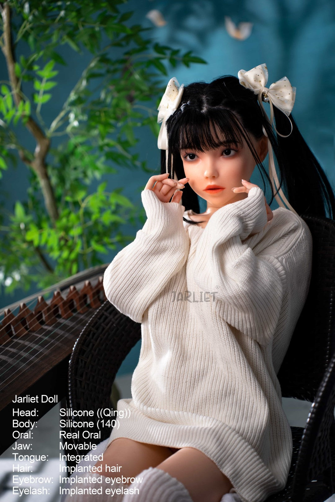 Qing Sex doll (Jarliet 140cm C-cup silicone)
