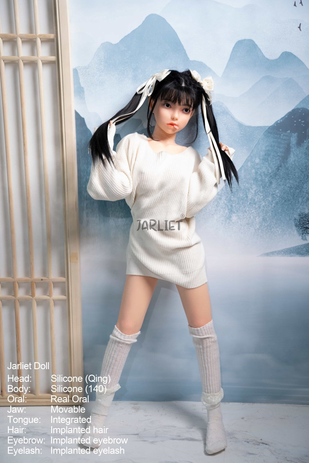 Qing Sex doll (Jarliet 140cm C-cup silicone)