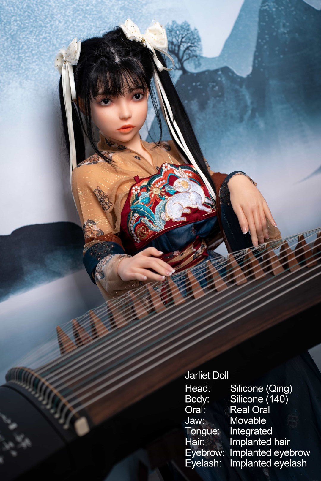 Qing 2 Sex doll (Jarliet 140cm C-cup silicone)