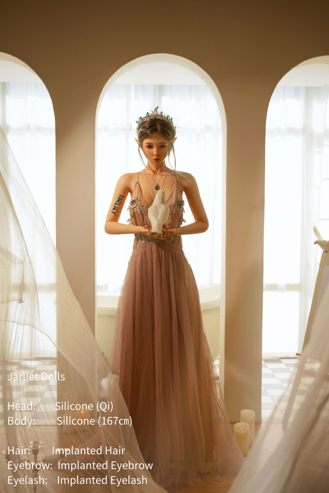 Qi Sex Doll (Jarliet Σιλικόνη B-Cup 167 cm)