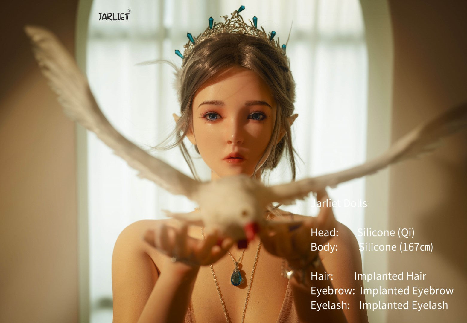 Qi Sex Doll (Jarliet Σιλικόνη B-Cup 167 cm)