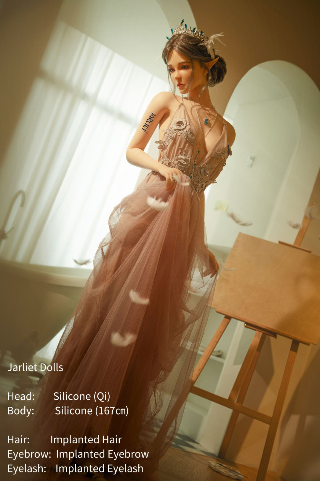 Qi Sex Doll (Jarliet Σιλικόνη B-Cup 167 cm)