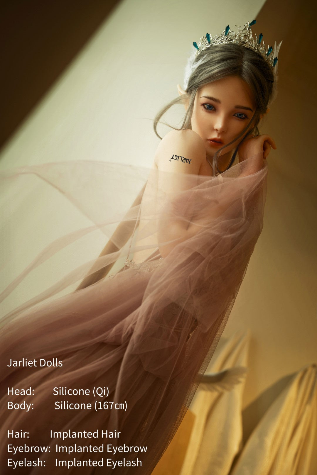 Qi Sex Doll (Jarliet Σιλικόνη B-Cup 167 cm)