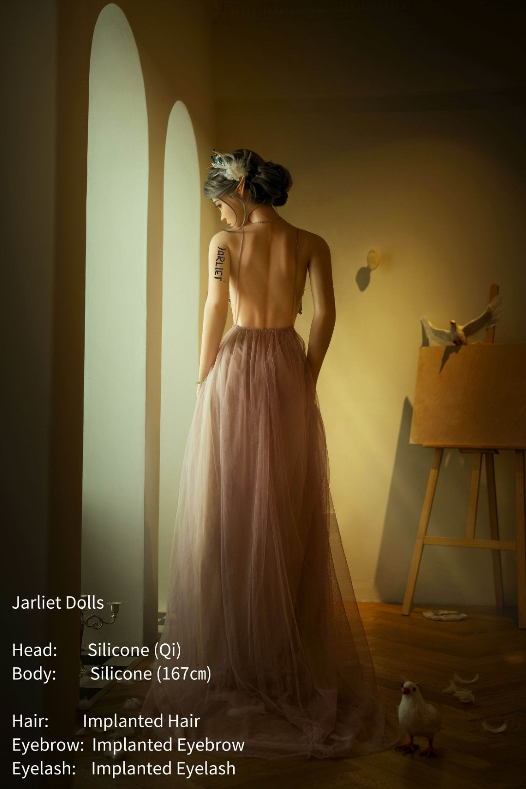 Qi Sex Doll (Jarliet Σιλικόνη B-Cup 167 cm)