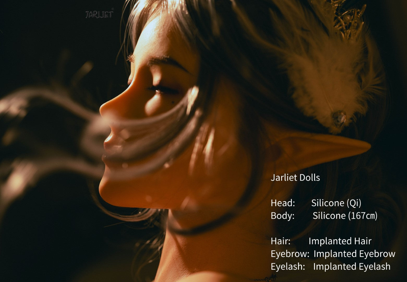 Qi Sex Doll (Jarliet Σιλικόνη B-Cup 167 cm)