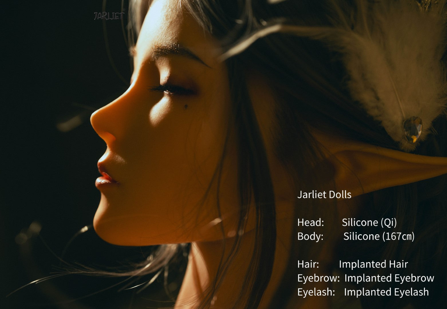 Qi Sex Doll (Jarliet Σιλικόνη B-Cup 167 cm)