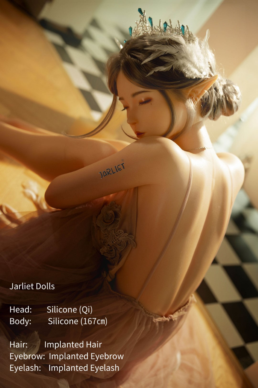 Qi Sex Doll (Jarliet Σιλικόνη B-Cup 167 cm)