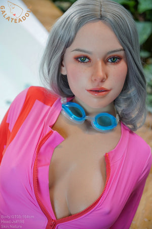 Olga Sex Doll (Galatea Doll 164cm B-Cup #198 σιλικόνη)