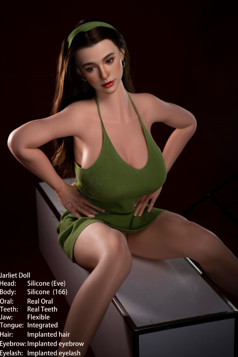 Κούκλα σεξ παραμονής (Jarliet Σιλικόνη E-Cup 163 cm)