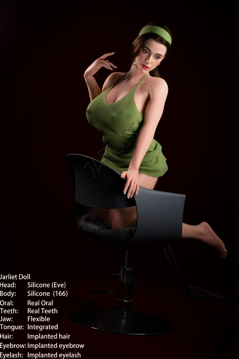 Κούκλα σεξ παραμονής (Jarliet Σιλικόνη E-Cup 163 cm)