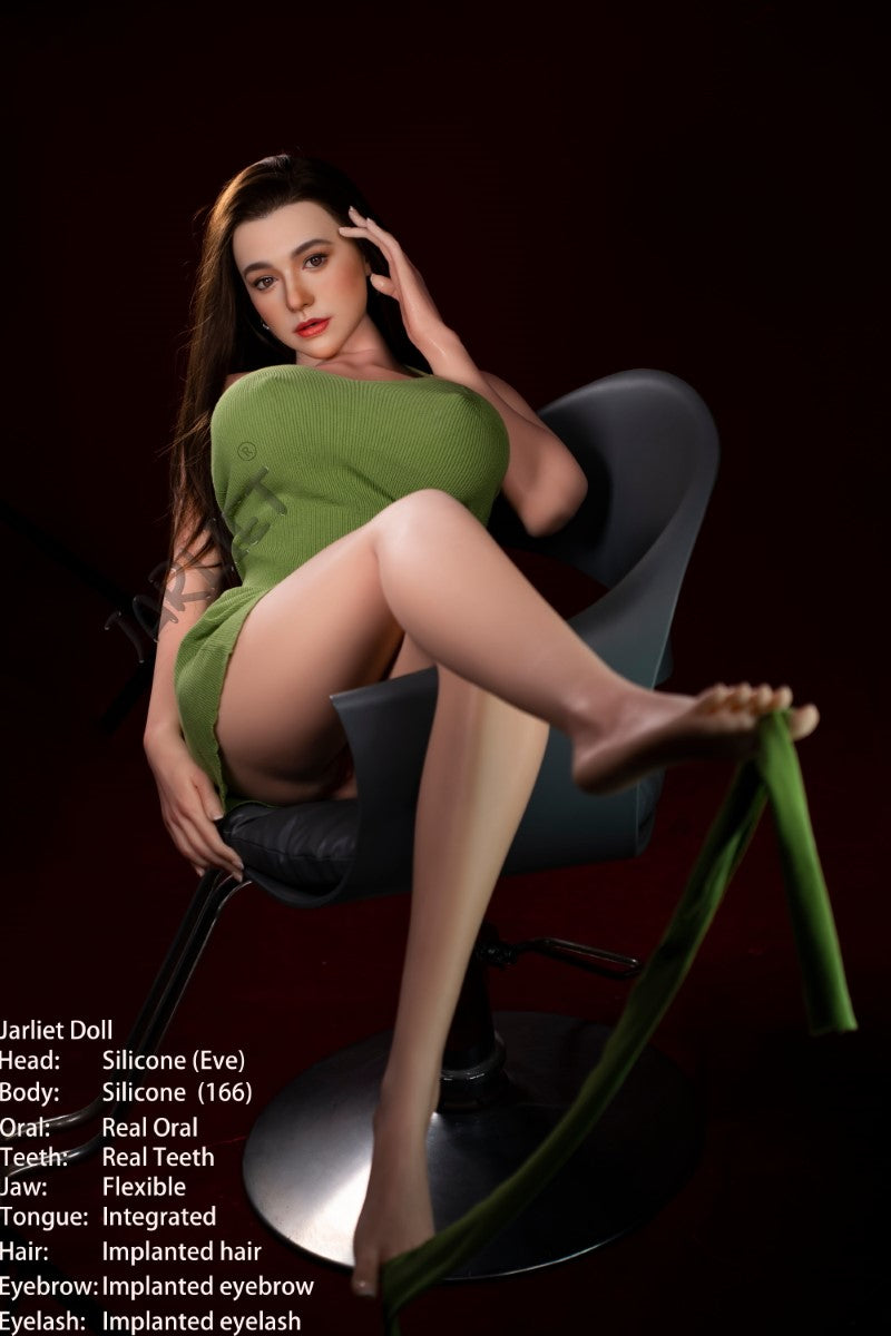 Κούκλα σεξ παραμονής (Jarliet Σιλικόνη E-Cup 163 cm)