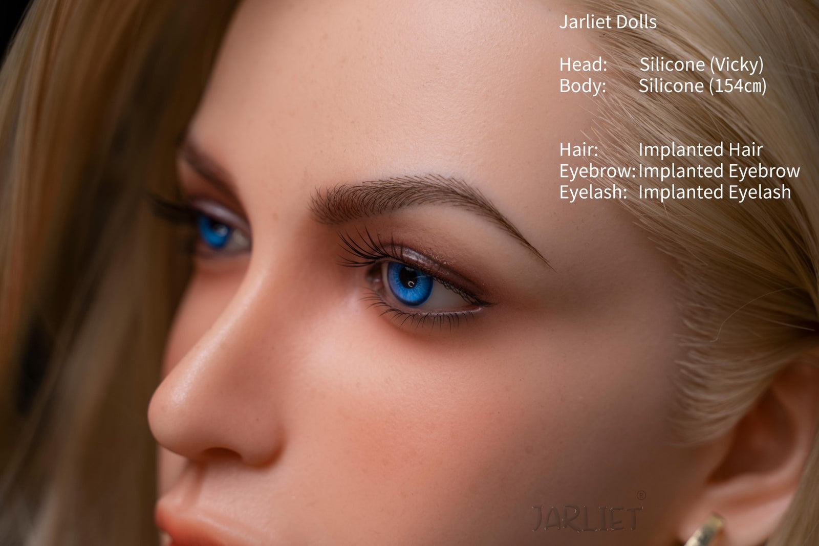 Κούκλα σεξ Βίκυ (Jarliet Σιλικόνη C-Cup 154 ​​cm)