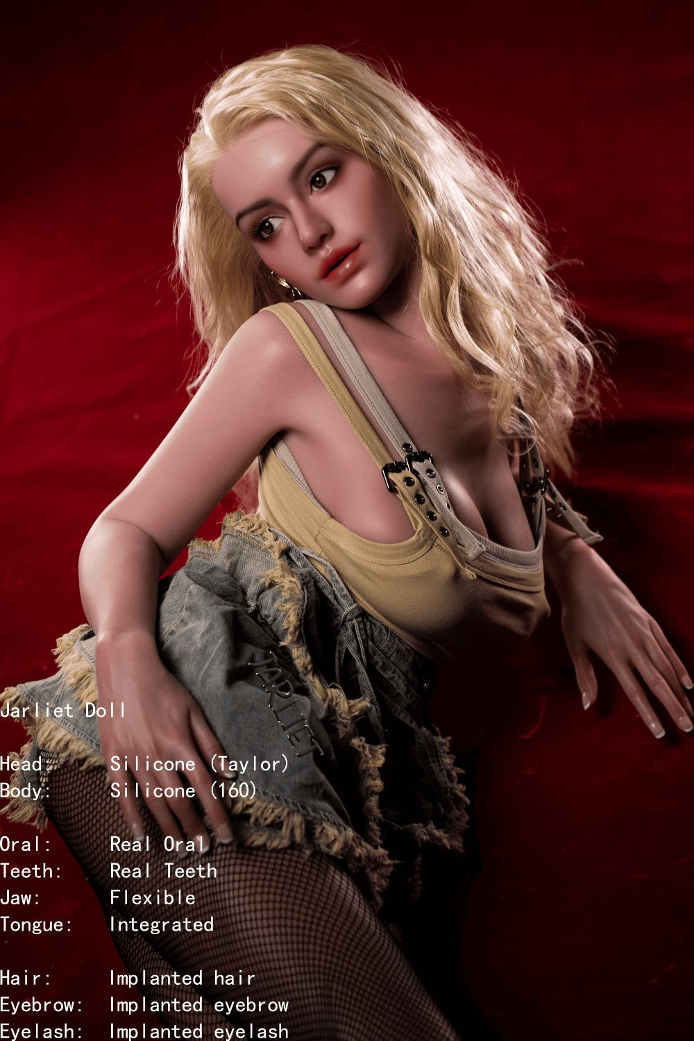 Taylor Sexdocka (Jarliet 160cm C-Kupa Silikon)