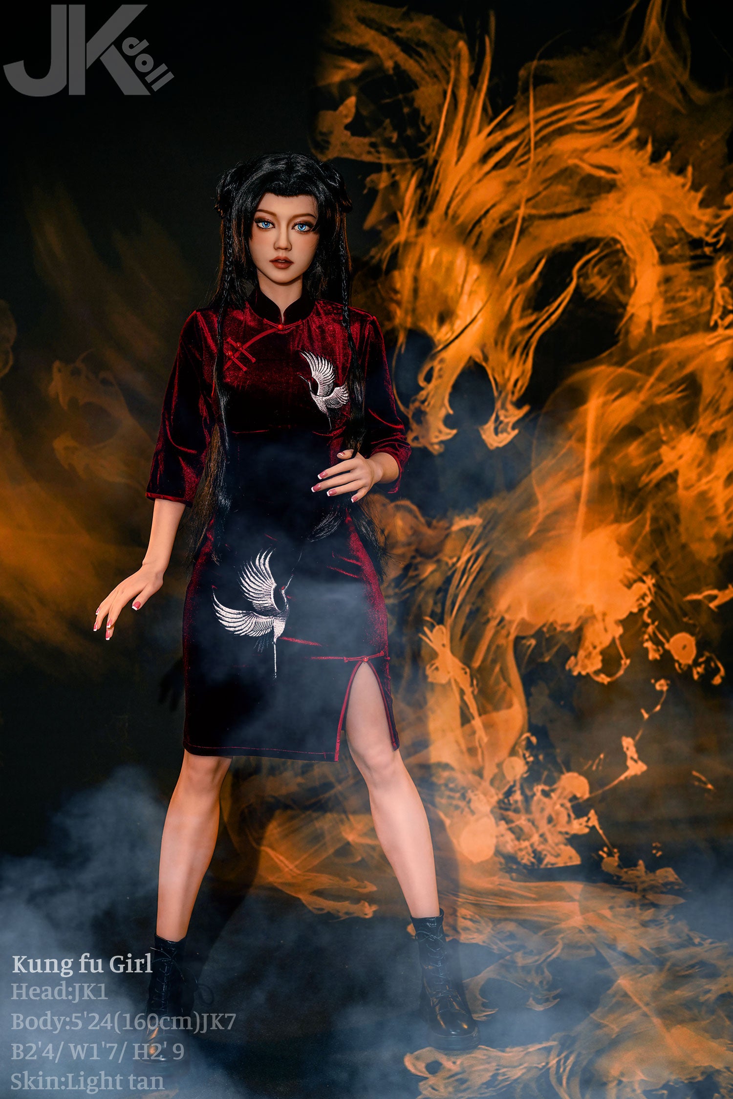 Ku fung κορίτσι σεξ κούκλα (JK-Doll 160 cm D-Cup JK1 TPE)