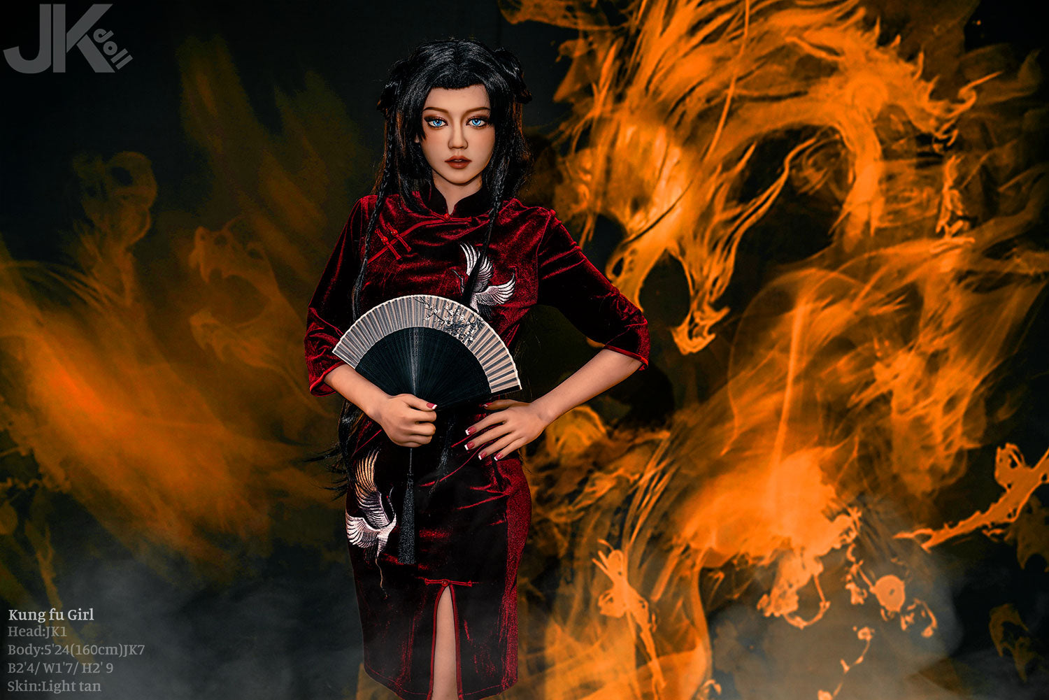 Ku fung κορίτσι σεξ κούκλα (JK-Doll 160 cm D-Cup JK1 TPE)