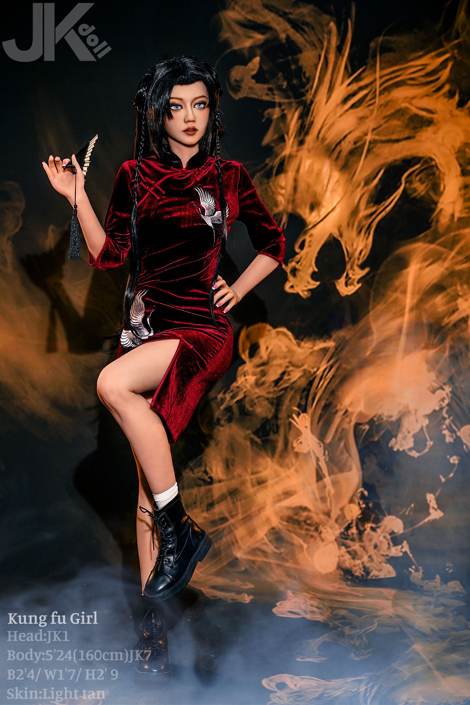 Ku fung κορίτσι σεξ κούκλα (JK-Doll 160 cm D-Cup JK1 TPE)