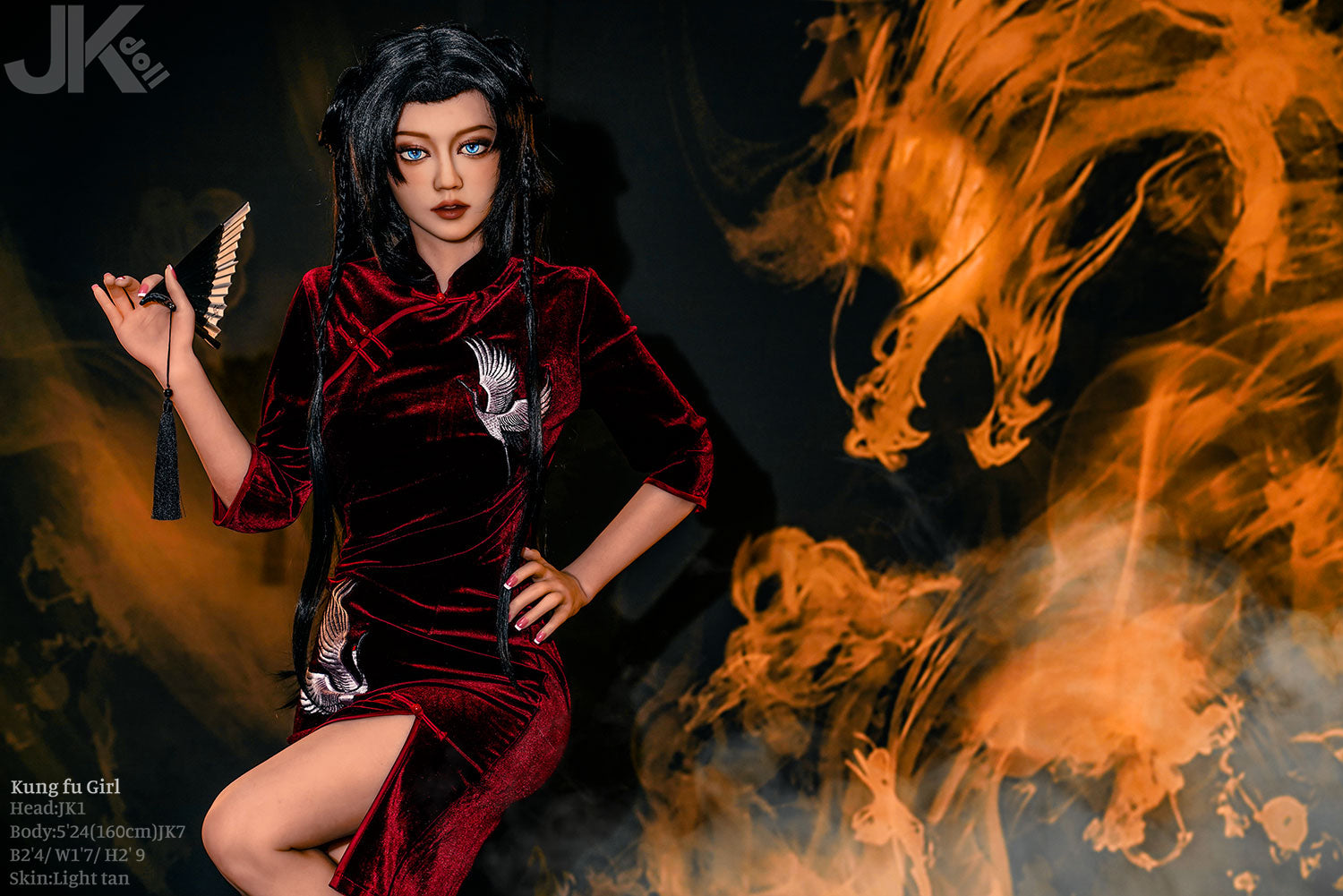 Ku fung κορίτσι σεξ κούκλα (JK-Doll 160 cm D-Cup JK1 TPE)