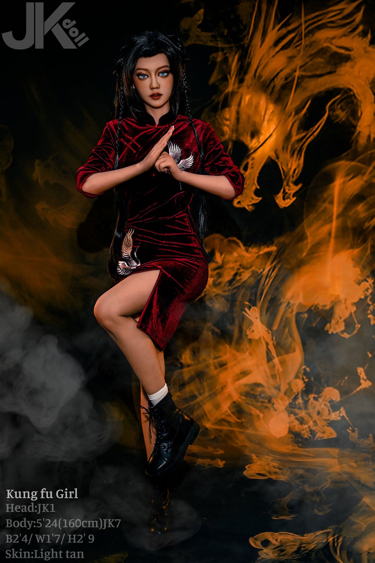 Ku fung κορίτσι σεξ κούκλα (JK-Doll 160 cm D-Cup JK1 TPE)