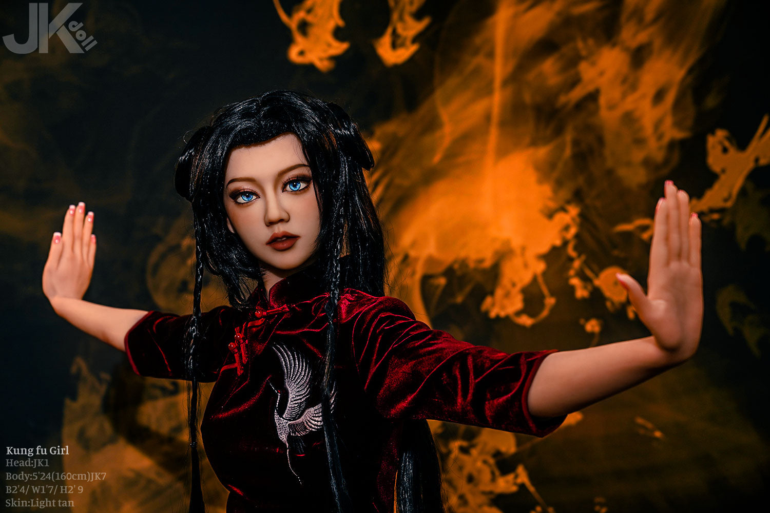 Ku fung κορίτσι σεξ κούκλα (JK-Doll 160 cm D-Cup JK1 TPE)